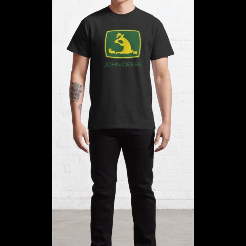 ๐๐บ๐กJOHN โBEERโ COTTON T-SHIRT๐ก๐บ๐ - Picture 5 of 13